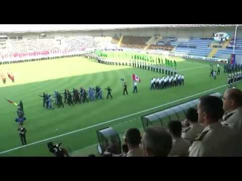 Bakıda hərbçilər arasında birinci Dünya Futbol Kubokunun təntənəli açılış mərasimi keçirilmişdir