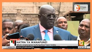 Hatma ya wanafunzi | Wanafunzi wa Mombasa na Kakamega wanasubiri mwongozo wa serikali