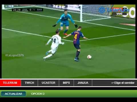 Gol de Rakitic vs Real Madrid / La Liga / 02/03/219