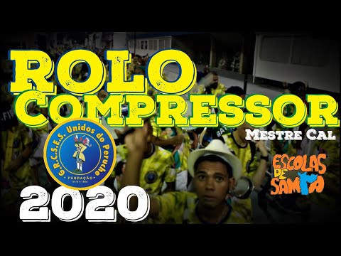Unidos do Peruche 2020 - Passeio pela Bateria Rolo Compressor (ninguem solta a mao de ninguem)