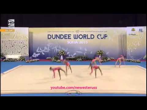 Belarus 2 hoops + 6 clubs Final - WC Sofia 2015