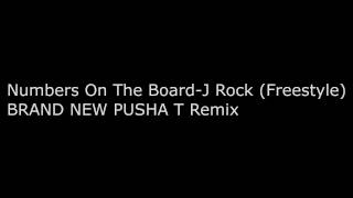 Numbers On The Board-J Rock (Freestyle) BRAND NEW PUSHA T Remix