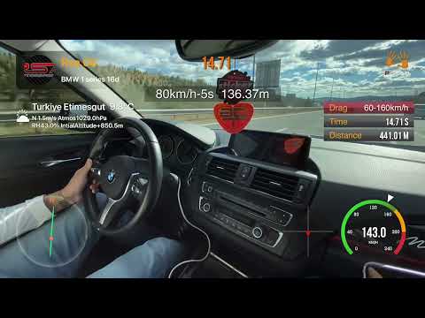 BMW F20 116d Stage1 Tune vs Stock | 50 - 150kmh | 116hp 260nm to 150hp 330nm | RSA Motorsports