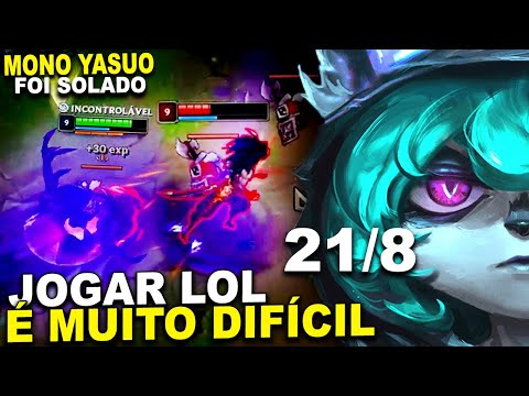 VEX CAMPEÃ MAIS FORTE PARA SUBIR DE ELO, PQ É TÃO DIFICIL TERMINA UM JOGO ? | VEX VS YASUO MID