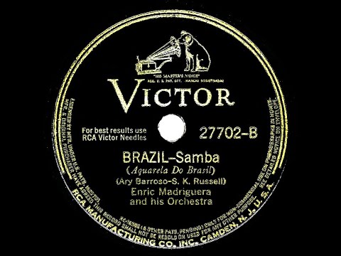 1941 Enric Madriguera - Brazil