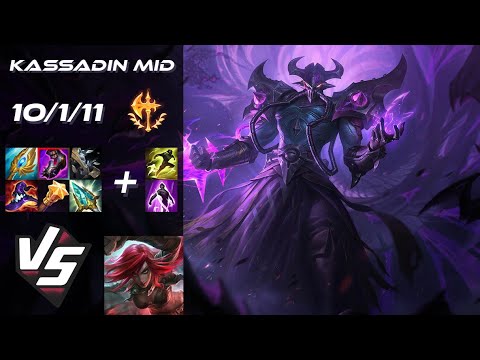 MID Kassadin vs Katarina - EU Challenger Patch 25.S2.4