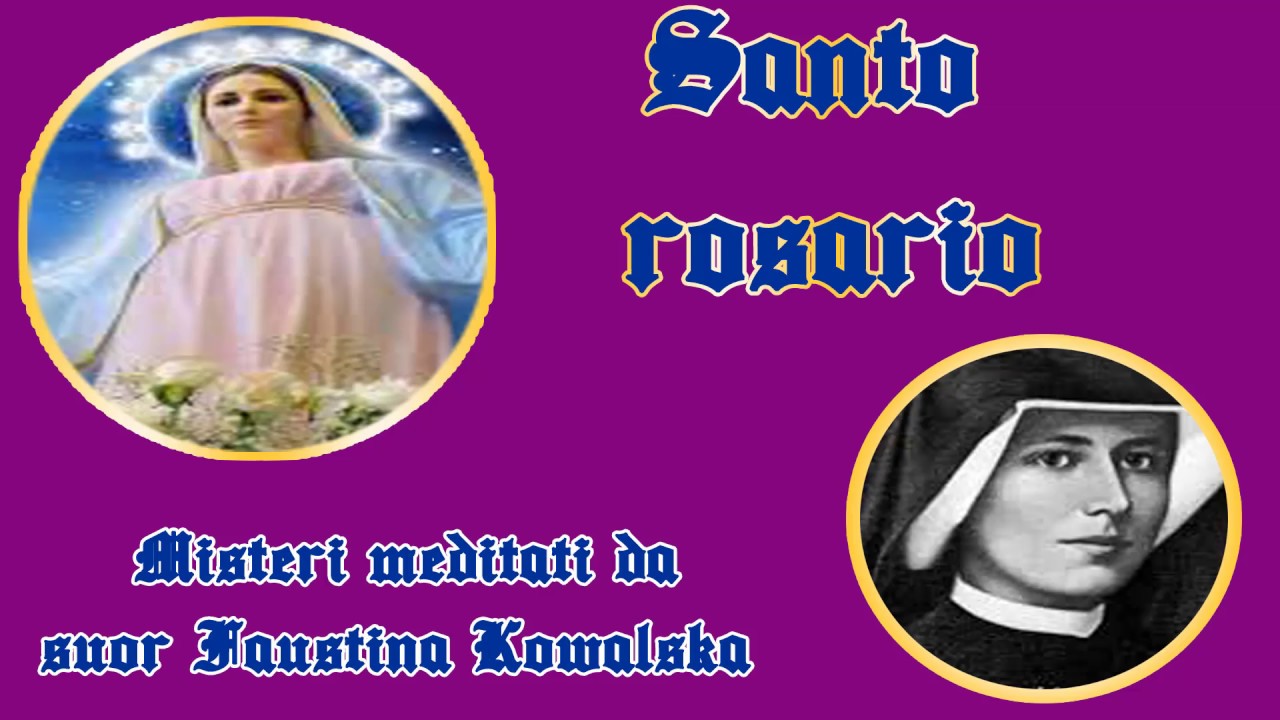 Santo rosario. Misteri gloriosi meditati.