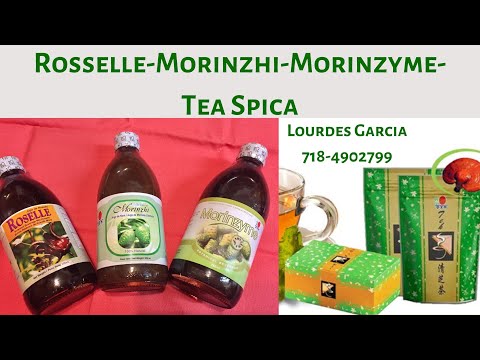 Bebidas Alcalinas DXN. Tea Spica- Morinzyme- Morinzhi- Roselle 718-490-2799