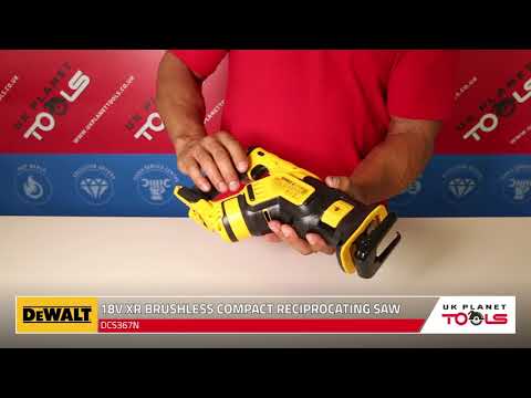 DeWalt tiesinis pjūklas DCS367N be akumuliatoriaus ir kroviklio video
