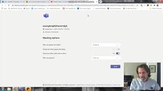 Microsoft Teams Meeting Controls