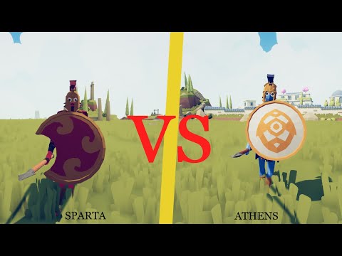 The Spartans Attack Athens! |  TABS (Totally Accurate Battle Simulator)