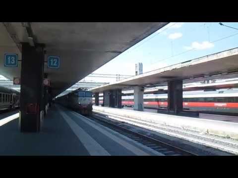 E656.018 in partenza con l' IC 705 Roma Termini - Taranto