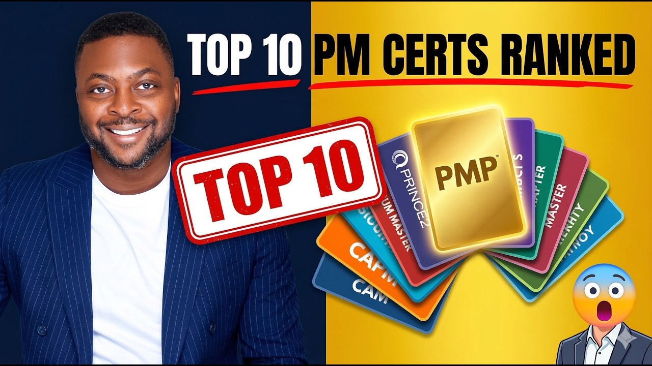 Top 10 Project Management Certifications RANKED | PMP, PRINCE2, CAPM & More