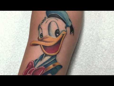 Tattoo Bam Bam Miami Donald Duck