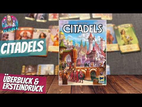 CITADELS - The best builder is wanted! ⭐️ Overview & First Impressions ⭐️ Card Game
