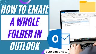 How to Email a Folder in Outlook | How to Attach a Folder to an Email in Microsoft Outlook