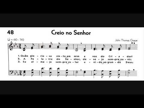 Hinário 5 CCB - Hino 048 - Creio no Senhor - Strings - Teclado Yamaha PSR S670