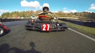 preview picture of video 'Camberley - Heat 1 - Rotax - Natska 1/03/2014'