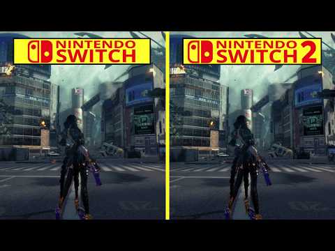 Bayonetta 3 Nintendo Switch vs Switch 2 Graphics Comparison | Backward Compatibility Test