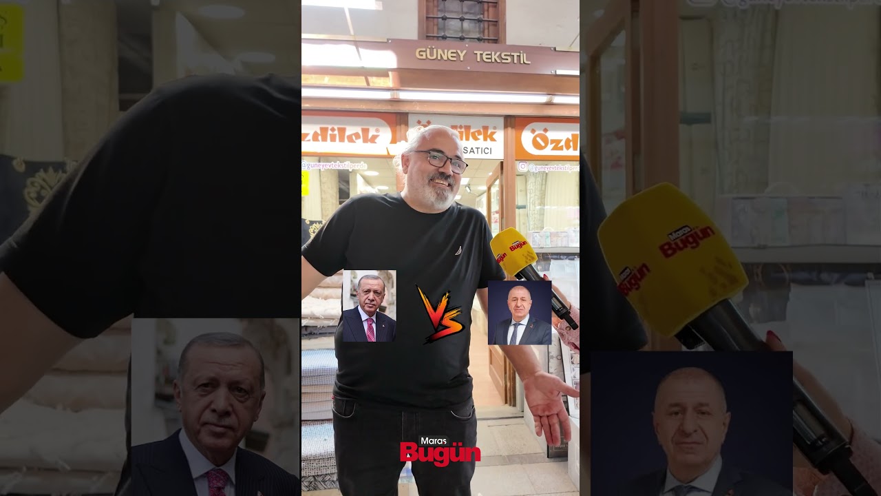 Kahramanmaraş sokaklarında siyasetin nabzı