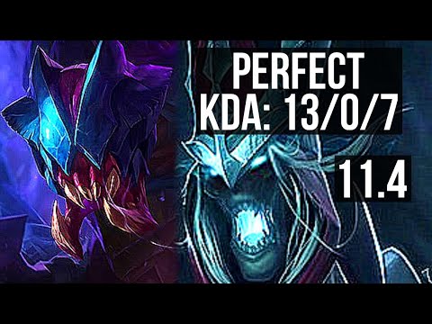 REK'SAI vs KARTHUS (JUNGLE) | 13/0/7, Legendary, 65% winrate | BR Grandmaster | v11.4
