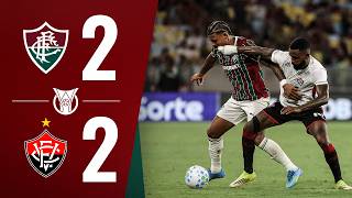 MELHORES MOMENTOS | FLUMINENSE 2 X 2 VITÓRIA | CAMPEONATO BRASILEIRO 2026 | 15ª RODADA