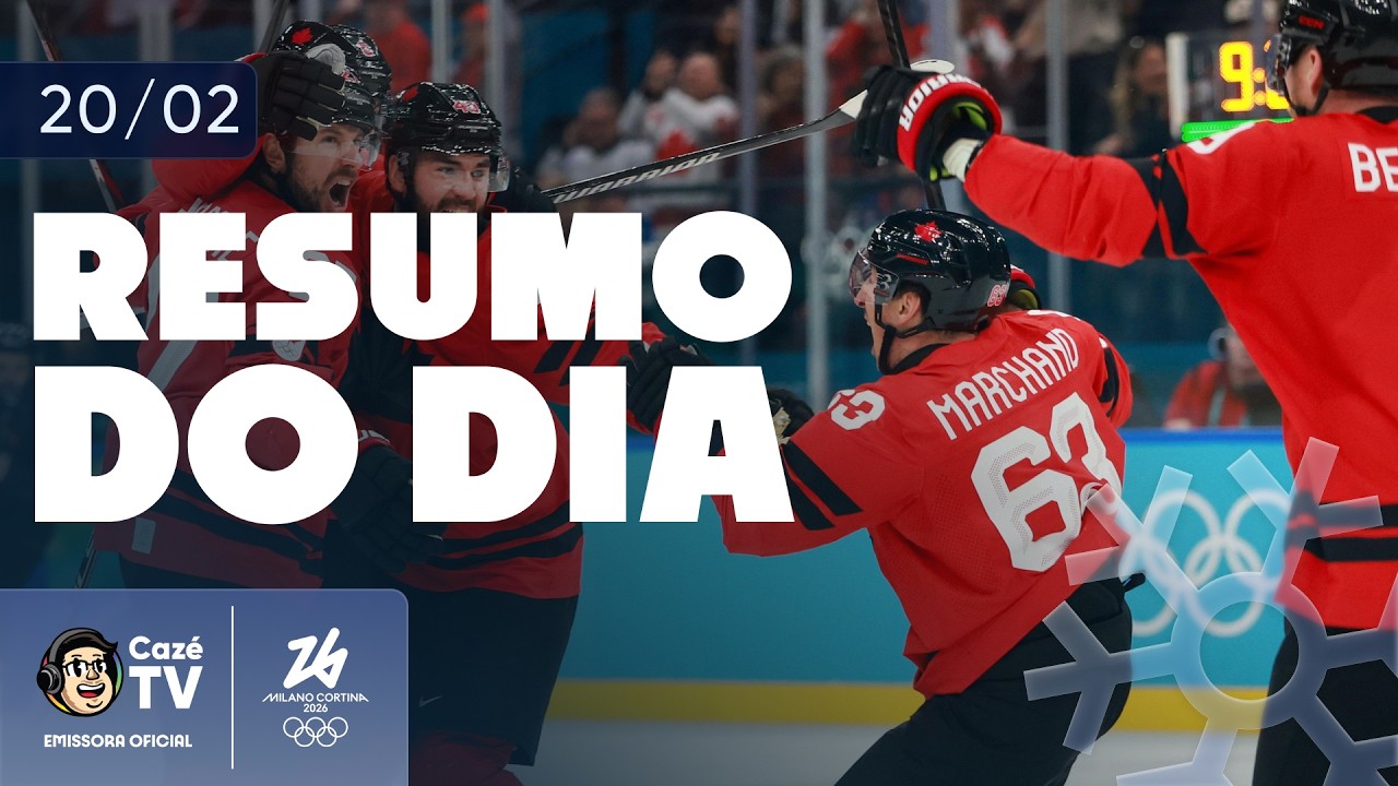 VAI TER CLÁSSICO NA FINAL DO HÓQUEI MASCULINO! RESUMO DO 16º DIA DAS OLIMPÍADAS DE INVERNO | 20/02