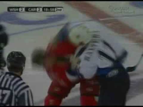 Jeff Halpern vs Eric Staal