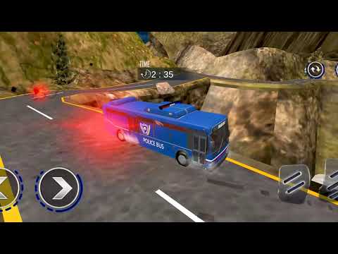 Offroad US Police Bus 2021 - Criminal Transport Game
