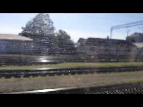 Trenul IR 1750 trece fără oprire prin Gara Mărășești (07.08.2021)