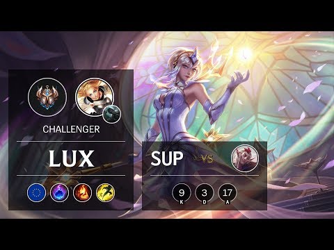 Lux Support vs Rakan - EUW Challenger Patch 10.2