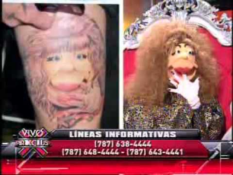 SuperXclusivo - Fanático se hace tatuaje de La Comay en su brazo