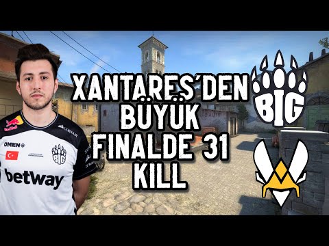 XANTARES'DEN BÜYÜK FİNALDE 31 KİLL | BIG vs VITALITY | de_inferno