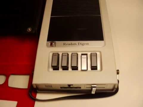 Early TDK Cassette Player (for Readers Digest)