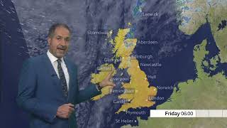 BBC Weather today in UK -  August 13th, 2026