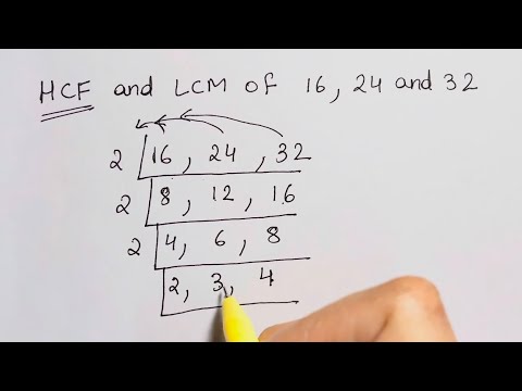 Understand Prime Factorization | How to find HCF and LCM of 3 or more numbers easily for Grades 4-8
