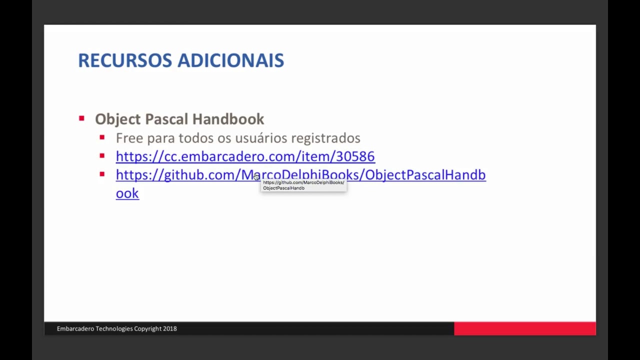 Delphi Language e Object Pascal: parte 14