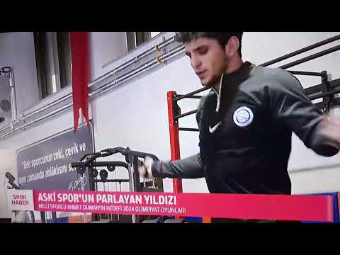 Ahmet DUMAN 'ın hedefi 2024  Paris Olimpiyat oyunları .Kaynak. TRT SPOR YILDIZ