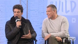Jonathan Groff and Holt McCallany on BUILD Series London