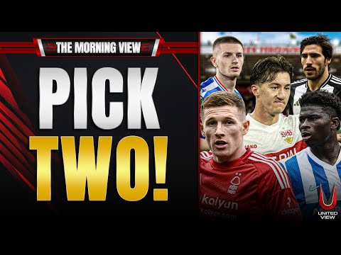 Man United Want TWO Midfielders… Here’s The Shortlist | LIVE