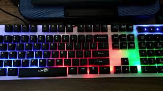 Bộ Bàn Phím Chuột máy tính Gaming LED 7 Màu (Link mua ở phần mô tả)