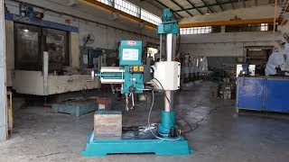 preview picture of video 'PRAKASH R40BA - Belt Drive Automatic (Autofeed) Radial Drilling Machine'