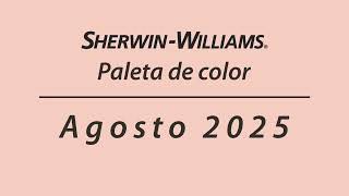 ✨🎨 ¡Descubre la magia de los colores de agosto con Sherwin-Williams! 🏡💛