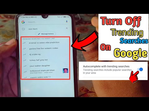 How to Turn Off Trending Searches on Google in 2023