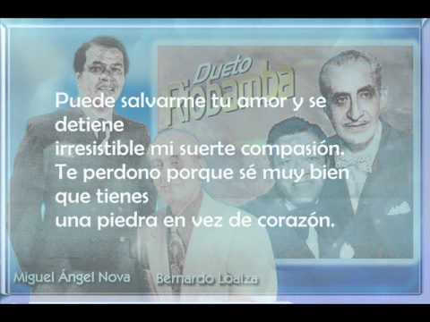 Dueto Riobamba - Por tu culpa (Letra)
