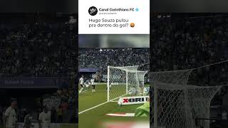 Hugo Souza pulou pra dentro do gol? 🤬