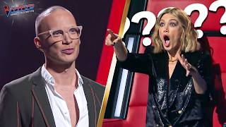 The Moment Delta Goodrem Realized Who Was On That Stage | The Voice