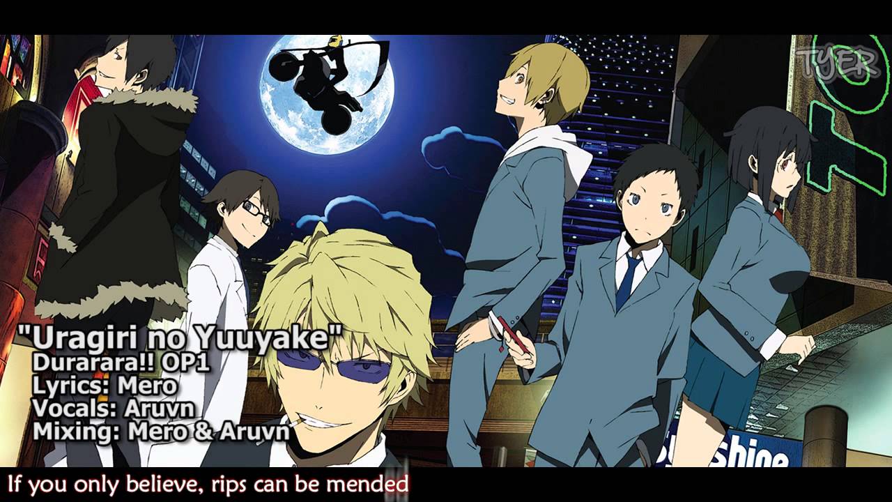 [TYER] Durarara!! OP1 - Uragiri no Yuuyake (English Cover) (feat. Aruvn)