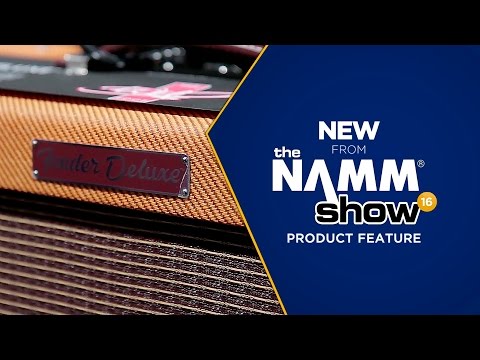 Live at NAMM 2016 - Fender Deluxe The Edge Amp