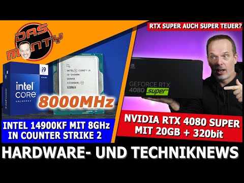 Nvidia RTX 4080 Super mit 20GB + 320bit | Intel 14900KF mit 8GHz | ASRock Z790 PG Nova Mainboard